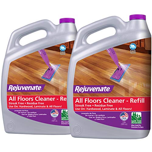 Rejuvenate High Performance AllFloors and Hardwood No Bucket Needed