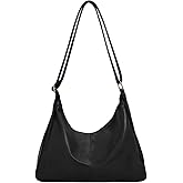 Hobo Bags for Women Cross Body Leather Purse Slouchy Shoulder Bag Vegan Leather Tote Bag Hobo Handbag Crossbody Purses