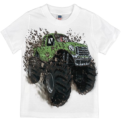 Shirts That Go Little Boys Big Green Monster Truck T Desertcart