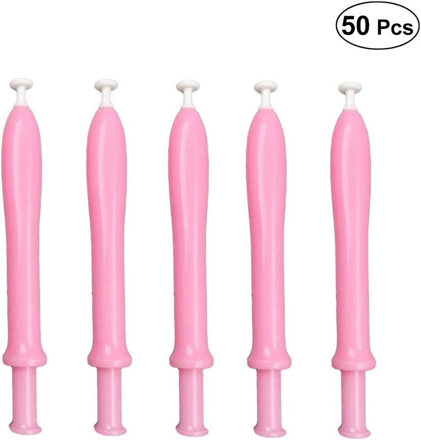 Healifty 50pcs Disposable Vaginal Applicators Individually Wrapped