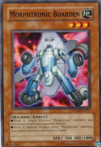 Yu-Gi-Oh! - Morphtronic Boarden (CRMS-EN017) - Crimson Crisis - Unlimited Edition - Common