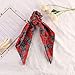 8 pcs Floral Print Scrunchie Women Hair Scarf Scarf Hair Tie Band For Women Neckerchief Girls Hair Ties Accessories