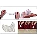 Leegor Transparent Crystal Bounce Mud Clear Rubber Slime Putty Scented Tub Stress Relief Toys No Borax
