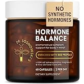 Dr Sosnowski's Hormone Balance | Multivitamin for Women to Support Hormonal Regulation, Energy, Mental Clarity & Skin | Bee Propolis, Ashwagandha, Dong Quai, Magnesium, B6 Vitamins | 60 Capsules