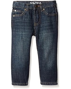 Nautica Baby Boys' 5-Pocket Skinny Fit Denim Jean