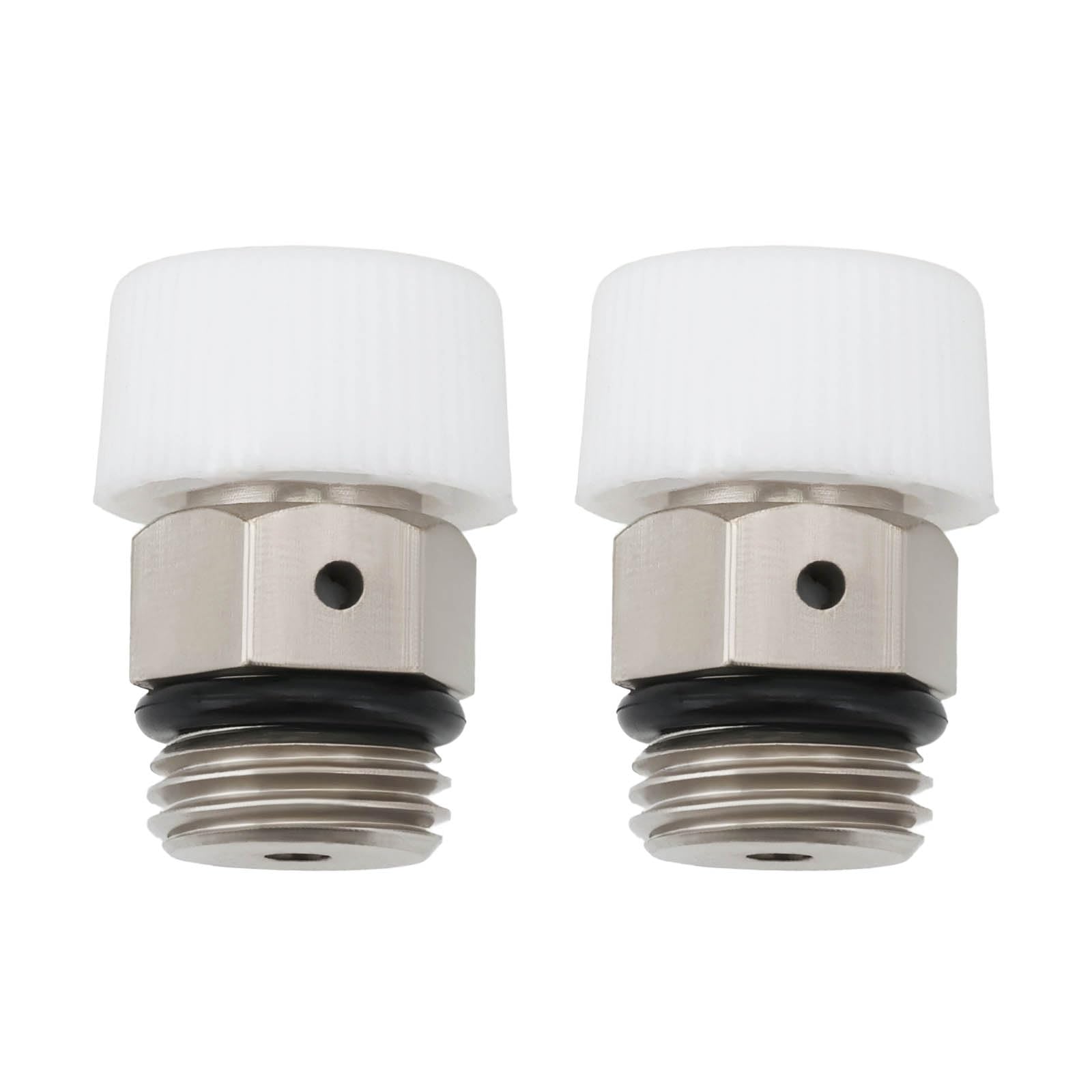 Be In Your Mind 2Pcs 1/8 Inch Automatic Vent Valve Copper Ventilation Valves Drain Valve for Automatic Air Release in Exhaust Ports and Radiators