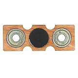 Anself Fidget Hand Finger Spinner Spin Widget Focus Toy EDC Pocket Desktoy Rectangle Wooden Gift for ADHD Children Adults