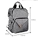 Hap Tim Travel Backpack for Women Airline Approved, Womens backpack for work, Teacher backpack, Laptop Backpack(7651-G), 15.6 inches, Grey