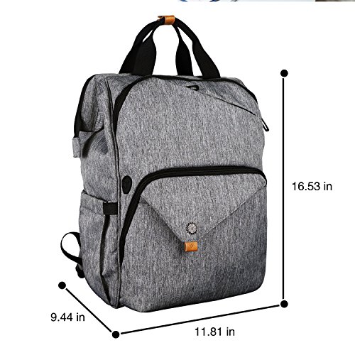 Hap Tim Laptop Backpack, Travel Backpack for Women,Work Backpack (7651-BG) - Thumbnail 7