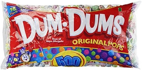 Dum Dum Pops 85.5 oz, 500-Count by Dum Dum