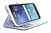 Galaxy Express 3 Case, Galaxy Luna / Amp 2 / J1 2016 Case, NageBee [Kickstand Feature] Premium PU Leather Flip Fold Wallet Case with [ID&Credit Card Slot] - Plum Blossom