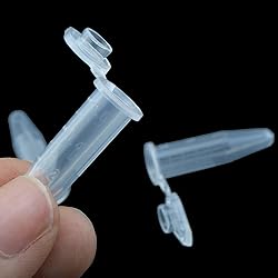 DGZZI 300PCS 0.5ml Laboratory Graduated