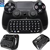 Whiteoak PS4 Keyboard, Bluetooth Wireless Mini Chatpad, Great KeyPad Adapter for Playstation 4 PS4, Slim, Pro Controller