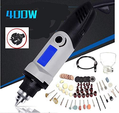 1 piece 400W Mini Electric Drill with 6 Position Variable Speed for Dremel Rotary Tools Mini Grinder Grinding Machine