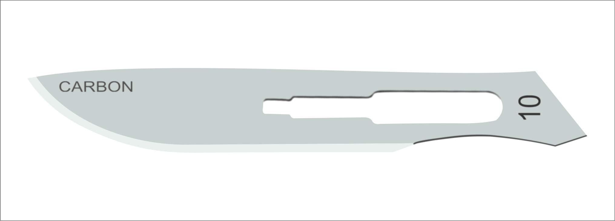 MedBlades Box of 100 Carbon Steel