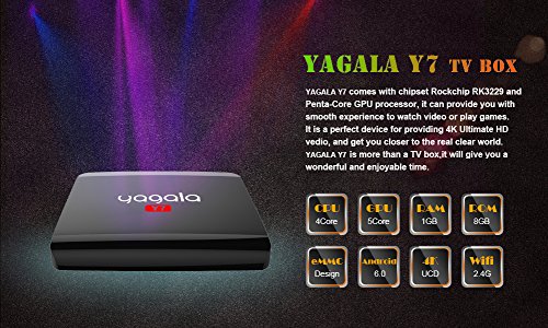 YAGALA-Y7-Android-TV-Box-Android-71-Quad-Core-1GB8GB-Smart-TV-Box-Support-HDMI-4K-24-Wifi-UHD-Lan-VP9-DLNA-H265-Media-Player