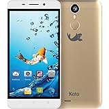 Kata i5 - 5-inch Super HD IPS Octa Core International Unlocked Smartphone Android 6.0 - Super Slim Super HD 1.3 GHz Dual Sim Card 4G 13MP Camera (Gold)