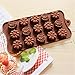 BargainRollBack Rose with Camellia Flower Ice Cube Chocolate Soap Tray Mold Silicone Party Maker