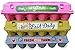 Egg Cartons for a Dozen Eggs (12 Pack) made from Recycled Pulp with BONUS Egg Carton Labels (Variety Pack)