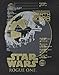 STAR WARS Rogue One Metallic Death Star Men's T-Shirt