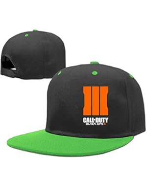 NCKG Call Of Duty Black Ops III Fans Under 13 Teen Caps Hat Mesh Back, Red