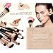 COLOLLINE Makeup Brushes Set 12pcs Soft Synthetic Hair and Nature Bristles Professional Makeup Artist Brush Tool Kit