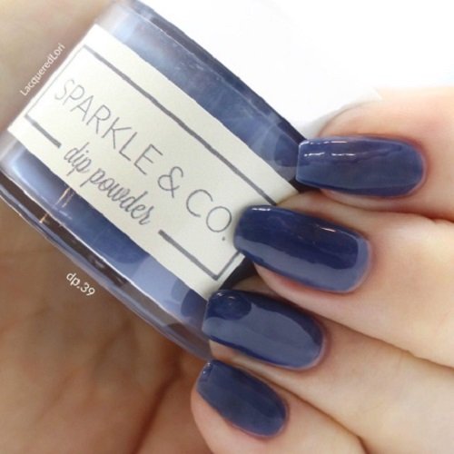 Sparkle & Co. Dip Powders – Hello Sailor dp.39 (Navy Blue)