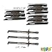 Hisencn Repair kit for Vermont Castings CF9030,CF9050, VM450SSP, Jenn Air JA460, JA461, JA461P, JA480, JA580, VTB1, VCHP1 Stainless Steel Gas Grill Burner Tube and Heat Plate Tent Shield Replacement