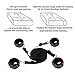 Onory BDSM Sex Toys & Games Bondaged Kit Sex Set Eye Mask Blindfolds Soft Wrist and Ankle Handcuffs Straps Rope Bondage Restraints for Adults Couples Bed Sex