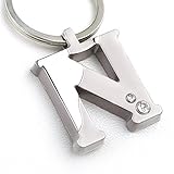 New Arrival Initial Letter N Key Ring with Pouch Bag Z88-M0716