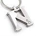 New Arrival Initial Letter N Key Ring with Pouch Bag Z88-M0716