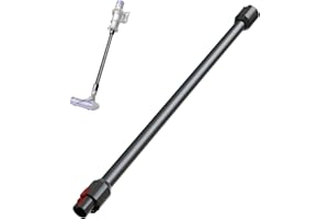 POANES Quick Release Wand Extension Tube for Dyson V15 V11 V10 V8 V7 Models, Extension Vacuum Replacement Parts, Wand Tube replacement for dyson cordless vacuum parts, 28.93 in (Iron)