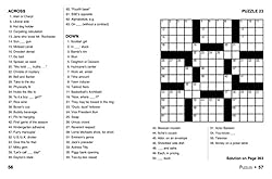 The Everything Easy Large-Print Crosswords