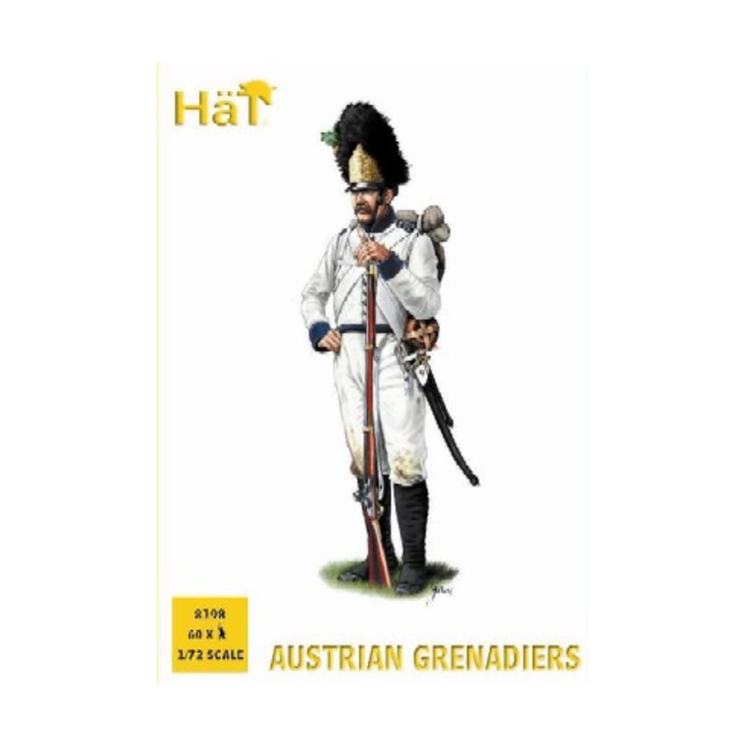 Unbekannt HäT 378198 1/72 Austrian Grenadier Model Kit