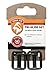 GEAR AID Tri-Glide Replacement Buckle Kit for Repairing Broken or Missing Buckles on Backpacks and Other Gear Without Sewing, 1”, Black