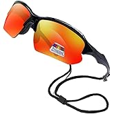 SydeStyle Polarized Bifocal Sunglasses Reading Glasses for Men Women Sports Wrap Mirror Fishing Baseball Cycling