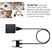 Fitbit Charge 2 USB Charging Cable with Wall Charger Plug by iEEKK, Extra Long 3.3ft(1M) Replacement Charger Cord for Fitbit Charge 2 Smart Bracelet (Cable with Plug)