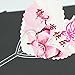 80pcs Floral Picks, EUBags 9 inch Plastic Straight Head Heart Wedding Floral Picks Card Holders for Flowers, Birthday Parties, Valentine's Day