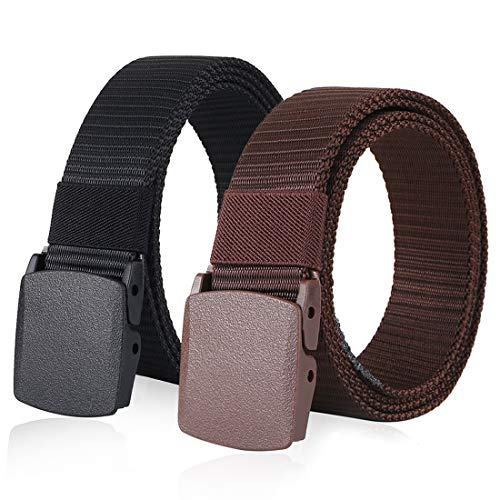 MIJIU Nylon Military Belts for Men Pack Tactical Belts