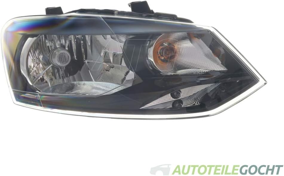 VOLKSWAGEN POLO IX NEW Halogen Clear Headlight RIGHT OEM 2009-