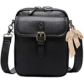 Leather Crossbody Bags, Crossbody Leather Bag for women, Vintage Anti-Theft Messenger Shoulder Bags