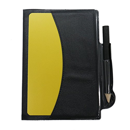 image for Buorsa 2 Set Sports Referee Card Set Red Card Yellow Card with Wallet 
