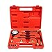 Detool Fuel Pressure Gauge Injection Pump TU-113 New Upgraded Version Gas Gasoline Tester Kit Car Tools for Cars & Truck(0-100PSI)