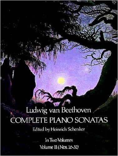 Ludwig Van Beethoven Complete Piano Sonatas Volume 2 Nos 16 32 By Ludwig Van Beethoven 1975 06 01 Beethoven Ludwig Van Amazon Com Books