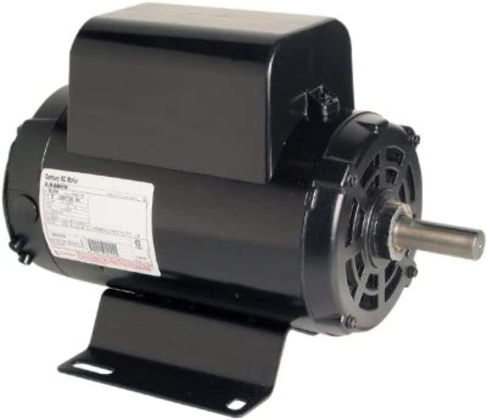 5 HP 3450 RPM R56Y Frame 208-230V Air Compressor Motor - Century # B384 - Electric Fan Motors - 