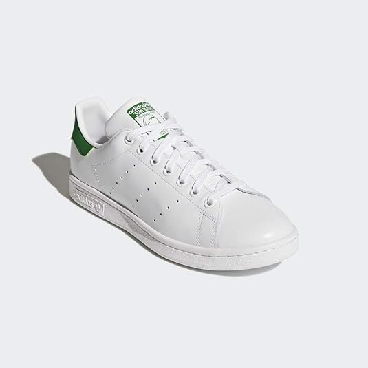 adidas white green shoes