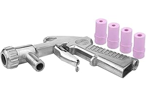 Sand Blaster Gun, Sandblasting Sandblaster Gun Kit for Sandblast Blast Cabinet Air Siphon Feed Blast Gun Nozzle Ceramic Tips 