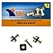 Santa Barbara Surfing SBS - Breakaway Longboard Fin Screw & Plate - Pack of 3