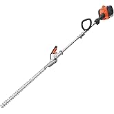 Husqvarna 122LKH Gas Hedge Trimmer, Multi-Purpose Outdoor Tools | Bush trimmer with hedge trimmer attachment, 21-inch cutter bar with double-sided blades, 970796101, garden trimmer