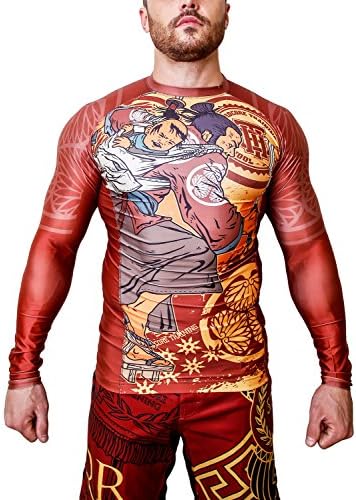 Hardcore Training Men's Ronin Rashguard Long Sleeve Shirt